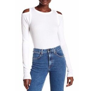 Rag & Bone Rosalind Ribbed Shirt Large New